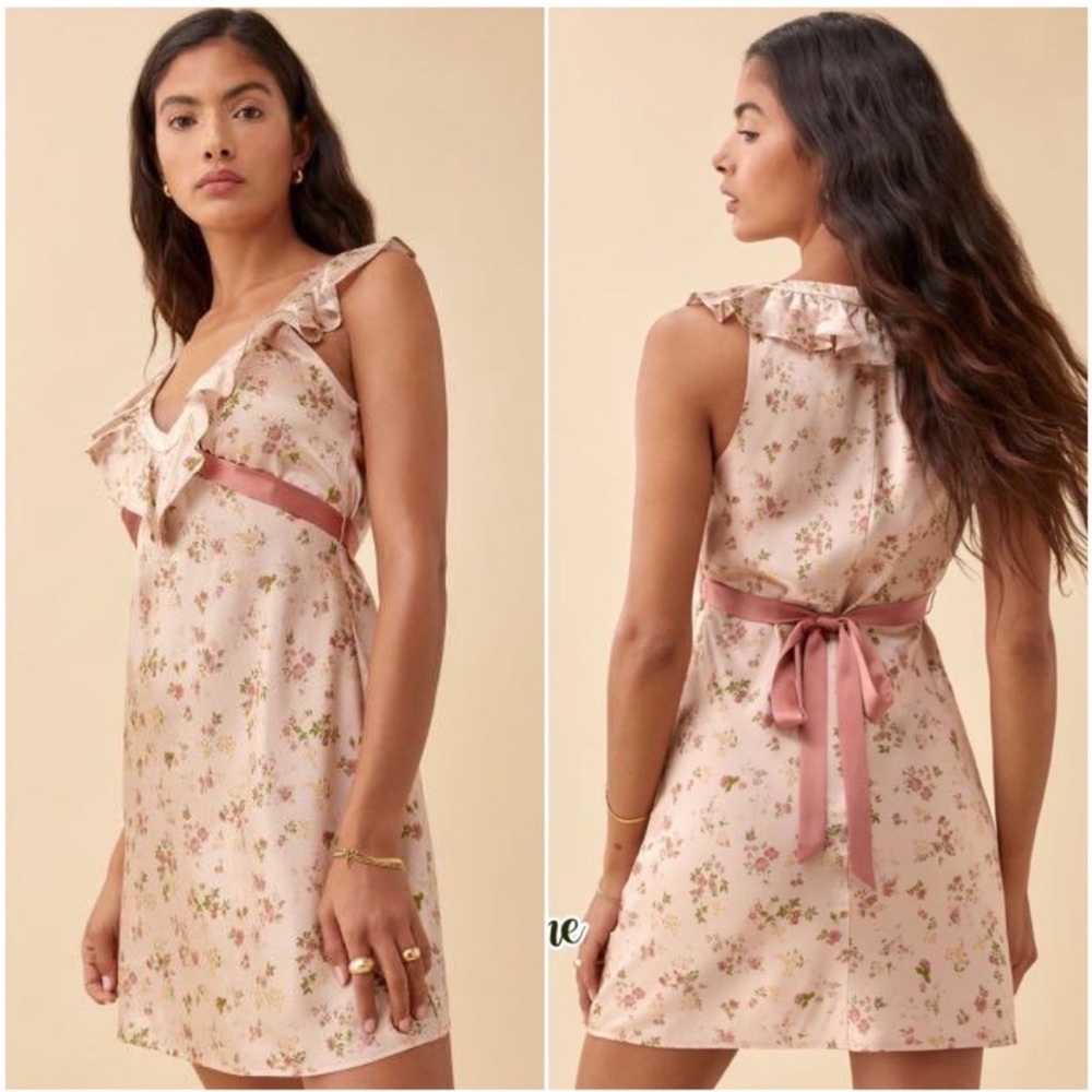 Reformation Dotty Dress- Vivian